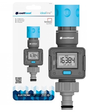 РАСХОДОМЕР CELLFAST IDEAL 6 БАР КОНТРОЛЛЕР ОРОШЕНИЯ UNI FIT 52-098