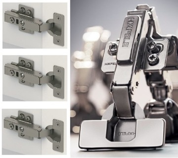 3D петля Hafele усилие Metalla+ с тормозом+передним мимом