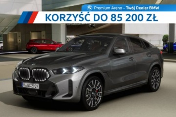 BMW X6 G06 SUV Facelifting 3.0 30d 298KM 2026 BMW X6 xDrive30d, Dostępne od ręki!