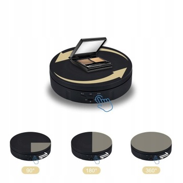 ПОВОРОТНЫЙ СТОЛ ЭЛЕКТРИЧЕСКАЯ ПОДСТАВКА USB 360° 145 мм