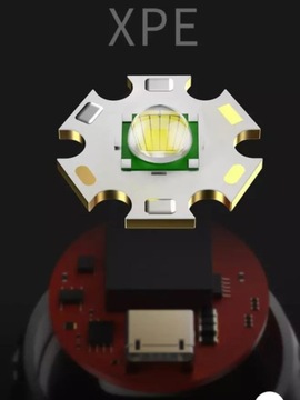 USB ТАКТИЧЕСКИЙ СВЕТОДИОДНЫЙ ФОНАРЬ CREE ZOOM МОЩНЫЙ ДИОД