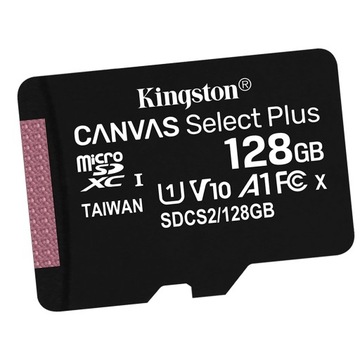 КАРТА KINGSTON MICROSD 128 ГБ MICRO CL10 SD-АДАПТЕР