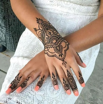 Хна GOLECHA для тату ЧЕРНАЯ без ППД Оригинал 25 г MEHENDI