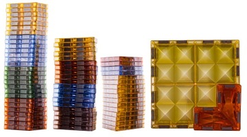 Магнитные конструкторы 3D фигурки транспортных средств 153 шт.