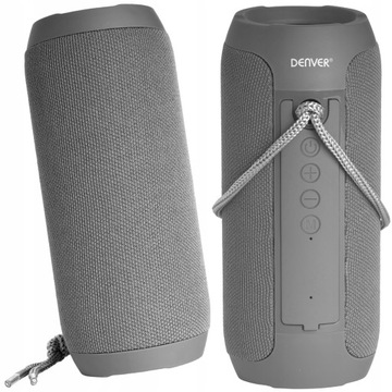 DENVER GŁOŚNIK BLUETOOTH PRZENOŚNY AUX USB MP3 SD
