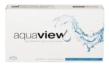 Soczewki AquaView Monthly 1 szt. + gratis