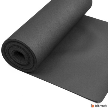 ЗВУКОИЗОЛЯЦИОННЫЙ КОВРИК НАПОЛЬНЫЙ РЕЗИНОВЫЙ 3 мм НАПОЛЬНЫЕ РОЛИКИ – Идеально подходит для квартир