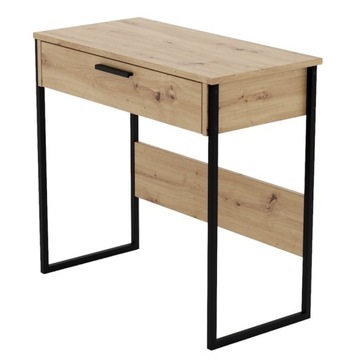 Toaletka FORESTO dąb artisan loft 80cm metalowe