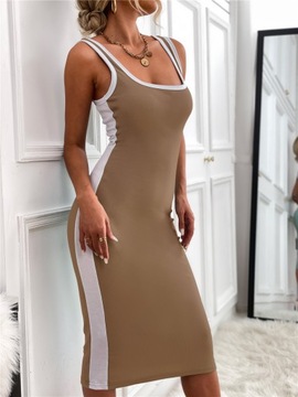 Sexy Slim Camisole Nightgown Female U-Neck Sleevel
