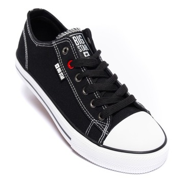 BIG STAR TRAMPKI DAMSKIE NISKIE CZARNE JJ274A501 906 36