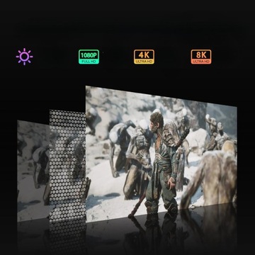 4K-проектор, ОС Android 12.0, 4 ГБ ОЗУ/32 ПЗУ, Wi-Fi 6 и Bluetooth 5.0, 500ANSI