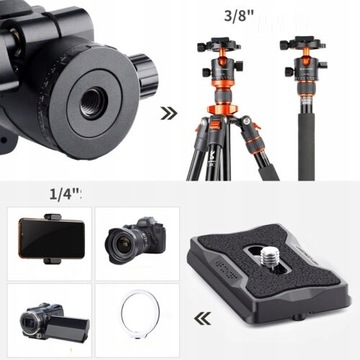 DUŻA Głowica Kulowa 3D PANORAMICZNA 28mm 10kg ARCA