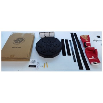 MASZYNA BOKSERSKA PODŚWIETLENIA MUZYKA BLUETOOTH