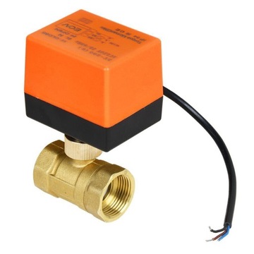 Elektrozawór kulowy z siłownikiem 1cal DN25 220V