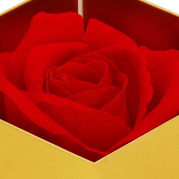 ПОДАРОЧНАЯ КОРОБКА ВЕЧНАЯ РОЗА НА ДЕНЬ СВЯТОГО ВАЛЕНТИНА КРАСНАЯ НА ДНИ РОЖДЕНИЯ ЖЕНСКИЙ ДЕНЬ