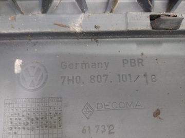 7H0807101 NÁRAZNÍK PŘEDNÍ VW T5 ŠEDÝ MAT 03-09R