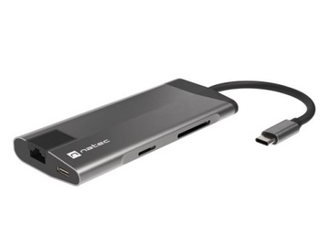 Stacja Dokująca + Etui Multiport Fowler Plus Adapter HUB, HDMI 4K, SD, DeX