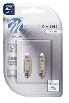 Dioda LED - C5W 41mm 6xSMD2835 biała OSRAM-LED