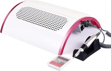 Odkurzacz manicure 2-w-1 48W Odpylacz paznokci Wie