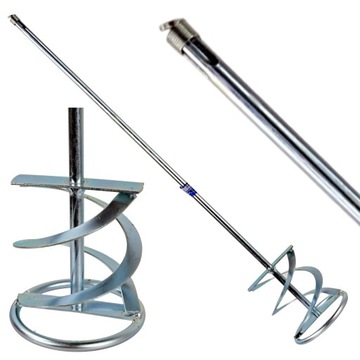 СМЕСИТЕЛЬ ДЛЯ КРАСКИ, КЛЕЯ, ОЦИНКОВАННЫХ ПЛАСТИН, 100 ММ ПЛ