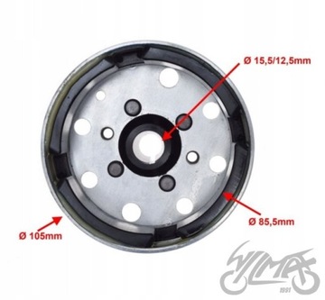 МАГНИТНОЕ КОЛЕСО ДЛЯ СТАТОРА AI22519 4 КАТУШКИ