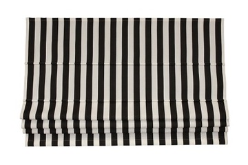 ROLETY RZYMSKIE ROLETA RZYMSKA PASY CZARNE 120x170