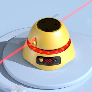 Электрическая скакалка, прыжковая машина для женщин и мужчин, цифровая, желтая