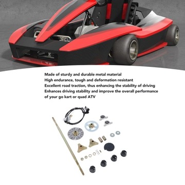 УСТАНОВОЧНЫЙ КОМПЛЕКТ ЗАДНЕЙ ОСИ GO KART ДЛЯ ATV QUADS 50CC 70CC 90CC