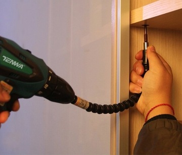 PRZEDŁUŻKA ELASTYCZNA DO WIERTARKI BITÓW WKRĘTARKI GIĘTKA KOŃCÓWKA KOL V2