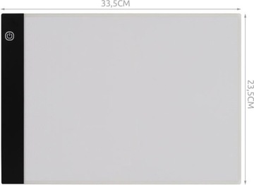 TABLICA LED Z AKCESORIAMI + HAFT DIAMENTOWY ALEJA