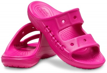 CROCS KLAPKI LEKKIE SANDAŁY FLIP LATO PLAŻA BASEN RÓŻOWE W9 39-40 39,5