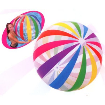 Duża dmuchana piłka plażowa Intex 59065 - Idealna na plażę i basen!
