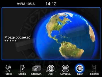 JEEP GRAND CHEROKEE UC84 POLSKIE MENU RADIO MAPA