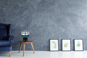 LAMPA STOŁOWA NOCNA ABAŻUR CHROM WYBÓR LED