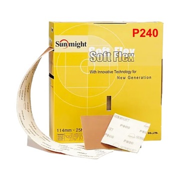 PAPIER ŚCIERNY NA GĄBCE 1M P240 DO SZLIFOWANIA