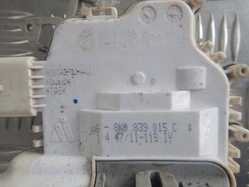 AUDI A4 B8 A5 Q3 Q5 LEVÝ ZÁMEK DVEŘE ZADNÍ ZADNÍCH 8K0839015C 6 PIN ORIGINÁLNÍ