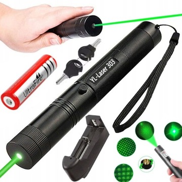 Wskaźnik Laserowy Laser Zielony Punktowy