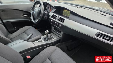 BMW Seria 5 E60 Sedan 2.5 525i 218KM 2006 BMW Seria 5 Zarejestrowany kombi bogata wersja gaz LPG 2.5 BenzynaLPG, zdjęcie 25