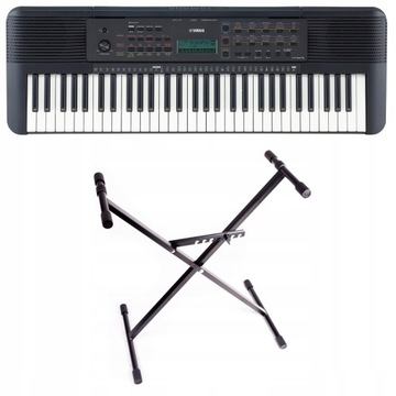 KEYBOARD YAMAHA PSR E-283 E283 Zestaw S2 36 mies.