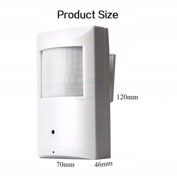 IP-камера, спрятанная в корпусе датчика 2MPX + AUDIO