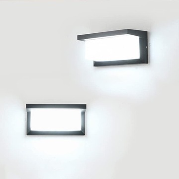Czujnik ruchu Kinkiet wewnętrzny zewnętrzny LED18W CZUJNIK RUCHU 6000K