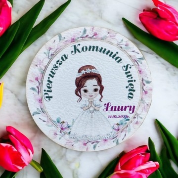 Магнит подарок-спасибо ПРИЧАСТЬЕ 10шт цветной