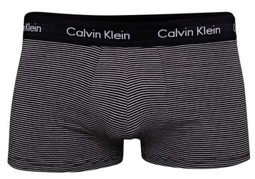 Calvin Klein Underwear Low Rise Trunk 0000U2664G-IOT XL 3 Pack Czarny/Biały