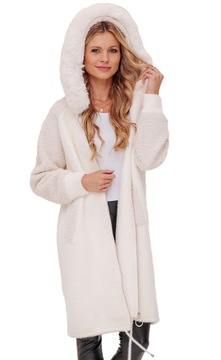 Длинная теплая альпака с ягненком