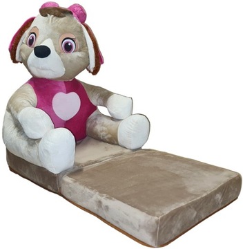 Детское кресло, складное сиденье, плюшевый пуф.