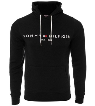 Bluza Tommy Hilfiger z kapturem czarna r.S
