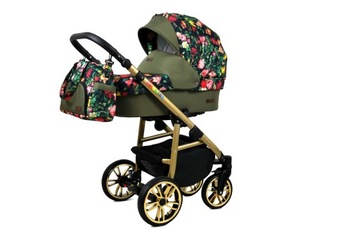 Коляска BabyLux ColorLux 4в1 + база Isofix