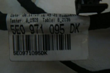 ЖГУТ ПРОВОДОВ БАМПЕРА PDC SKODA OCTAVIA III 5E0971095