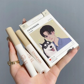 5Pcs Cigarette Lip Gloss Set Matte Red Tint f