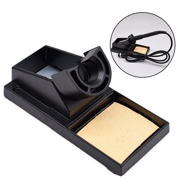 Мини-портативная подставка для паяльника, прямоугольный небольшой алюминиевый сварочный держатель